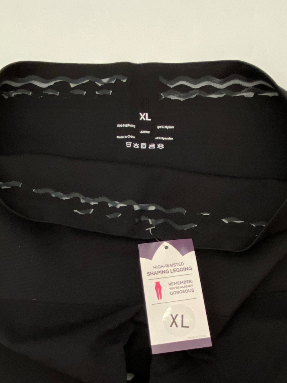 Shaperment High-Waisted Shaping Leggings Size: XL - Picture 6 of 6